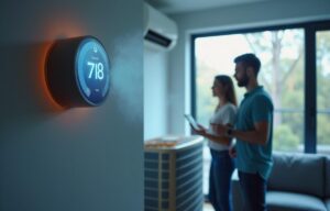 HVAC blowing hot air on cool