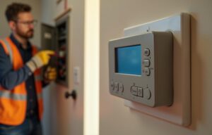 no power to HVAC thermostat