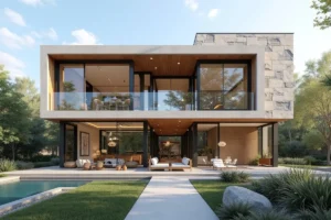 custom home design featuring modern layout and functional aesthetics